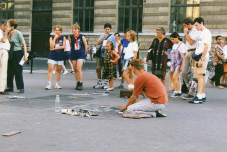 Paris 1997 place du Palais Royal